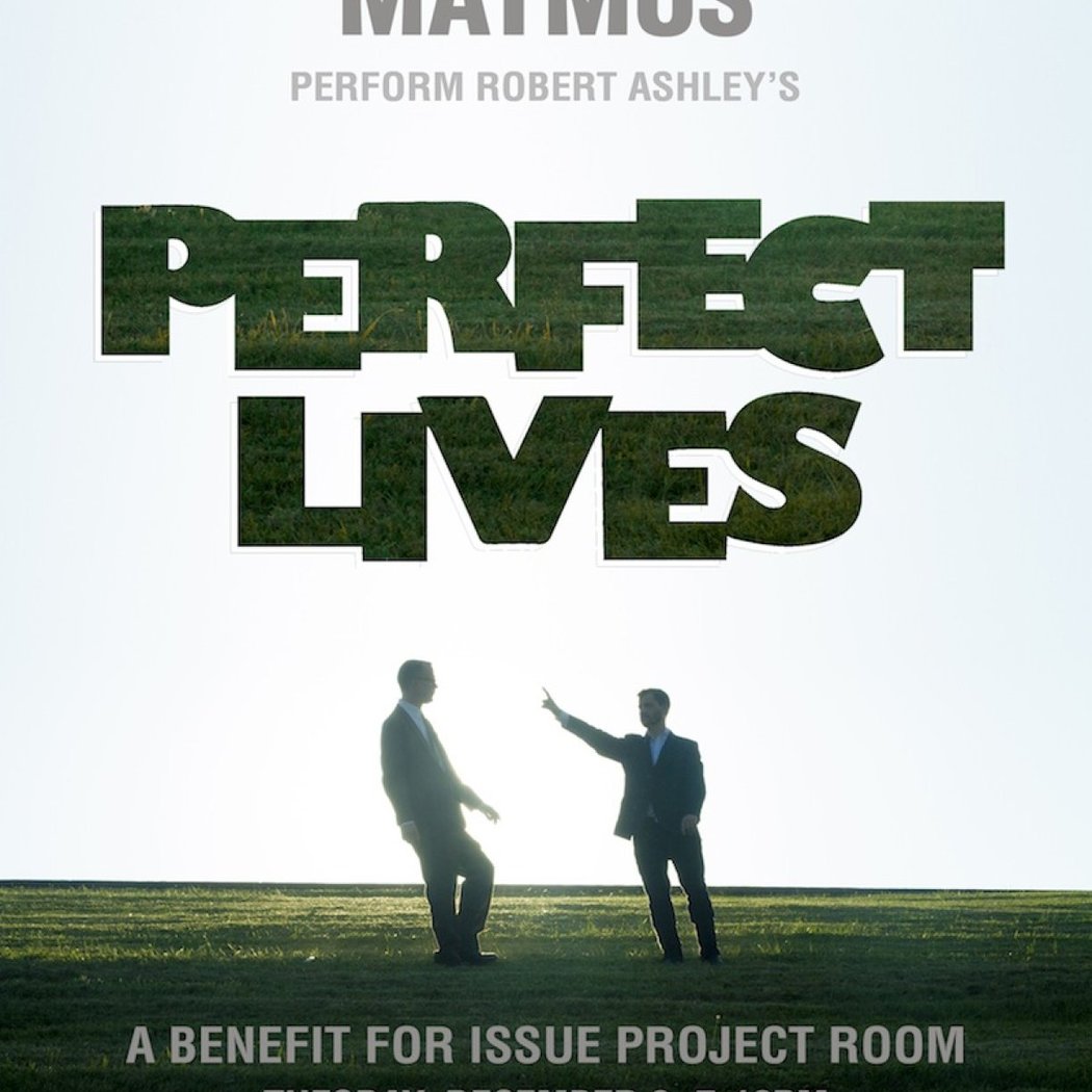 Matmos perform Robert Ashley's 'Perfect Lives' 1